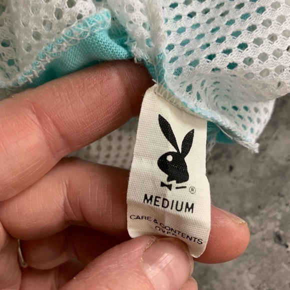 Vintage Playboy Women's Mesh Tank Top - Picture 7 of 7